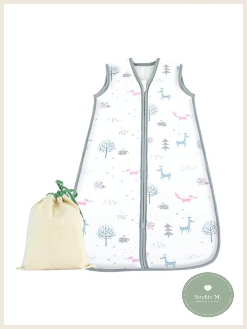 Unisex Baby Sleep Sack 0.5 TOG Lightweight Wearable Blanket Rayon from Bamboo